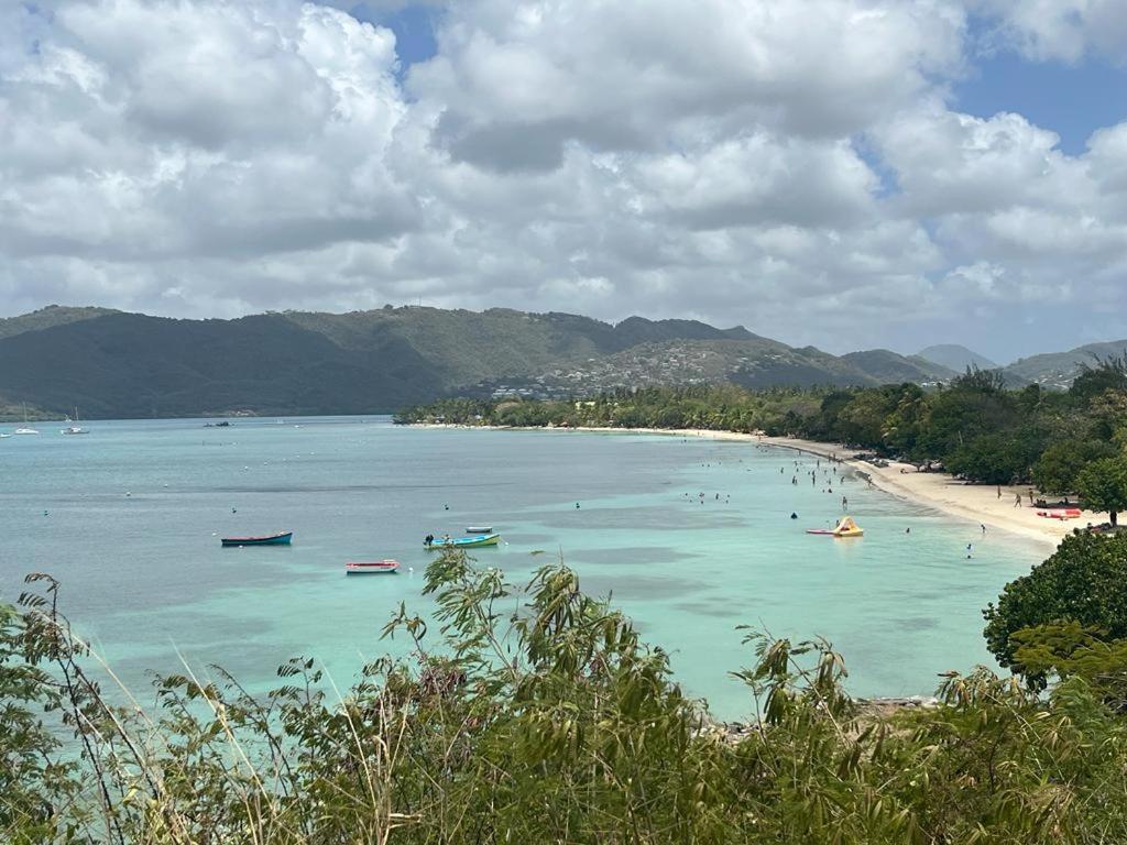 Agreable Appartement En Rez-De-Jardin A 450M De La Mer Sainte-Anne Esterno foto