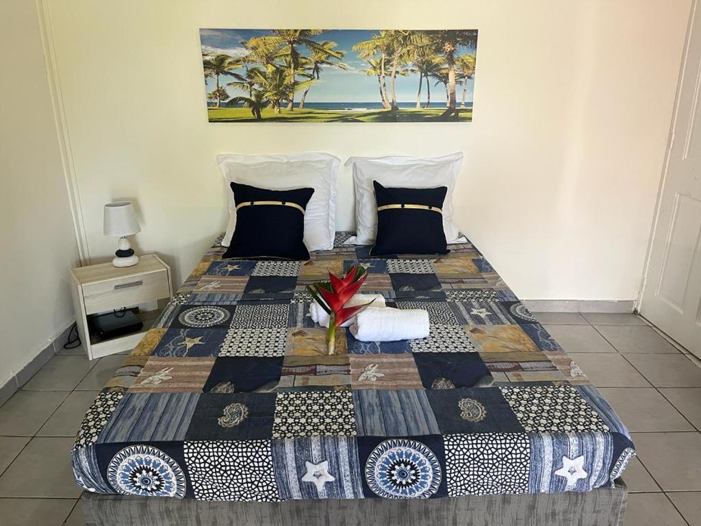 Agreable Appartement En Rez-De-Jardin A 450M De La Mer Sainte-Anne Esterno foto